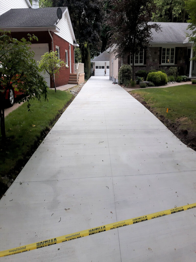 cement driveway 50
