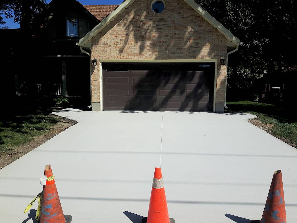 cement driveway 34