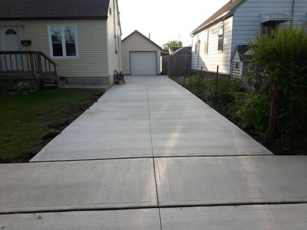 cement driveway 11