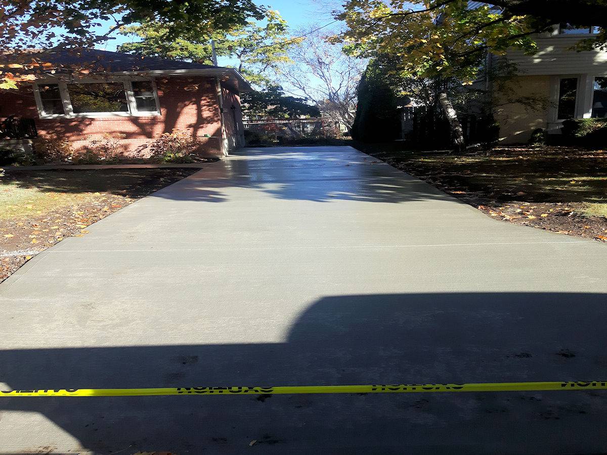 cement driveway 39