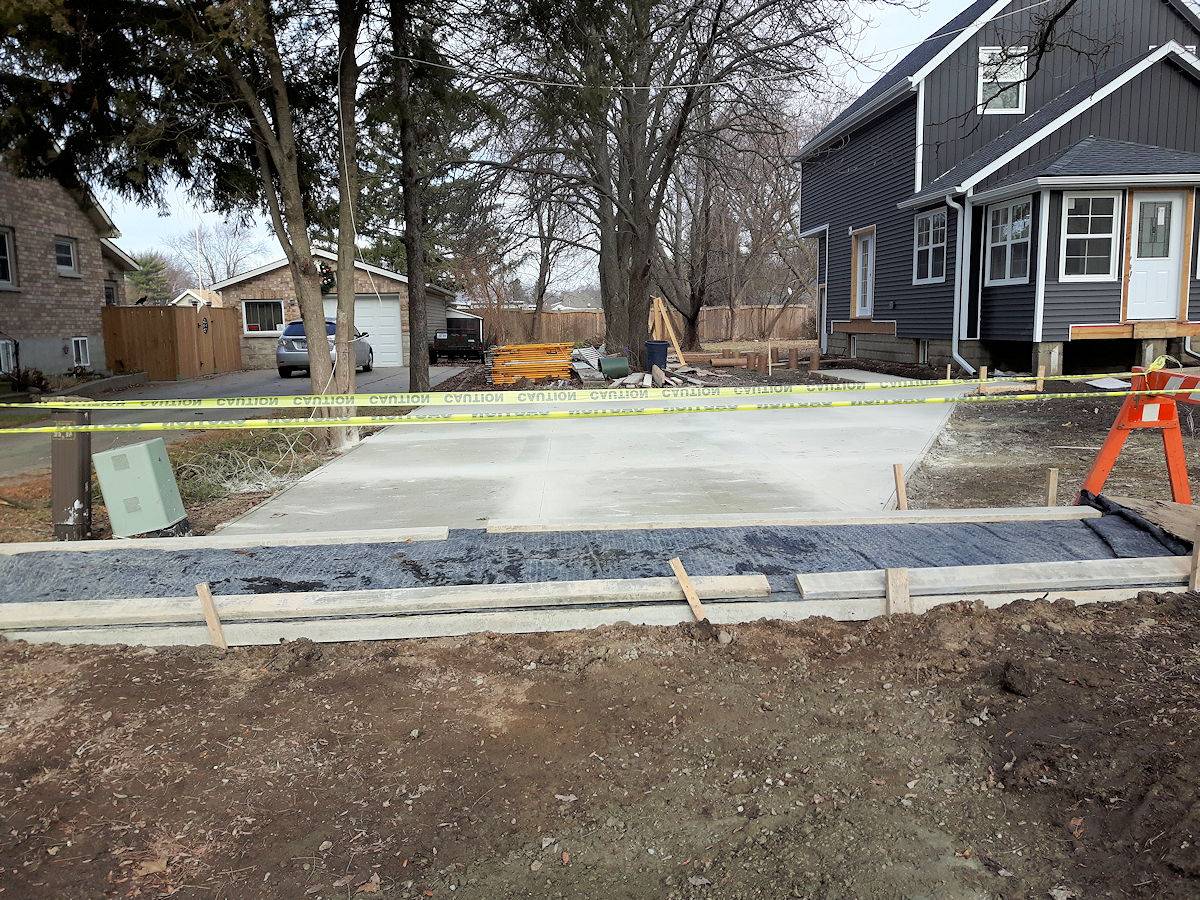 cement driveway 28