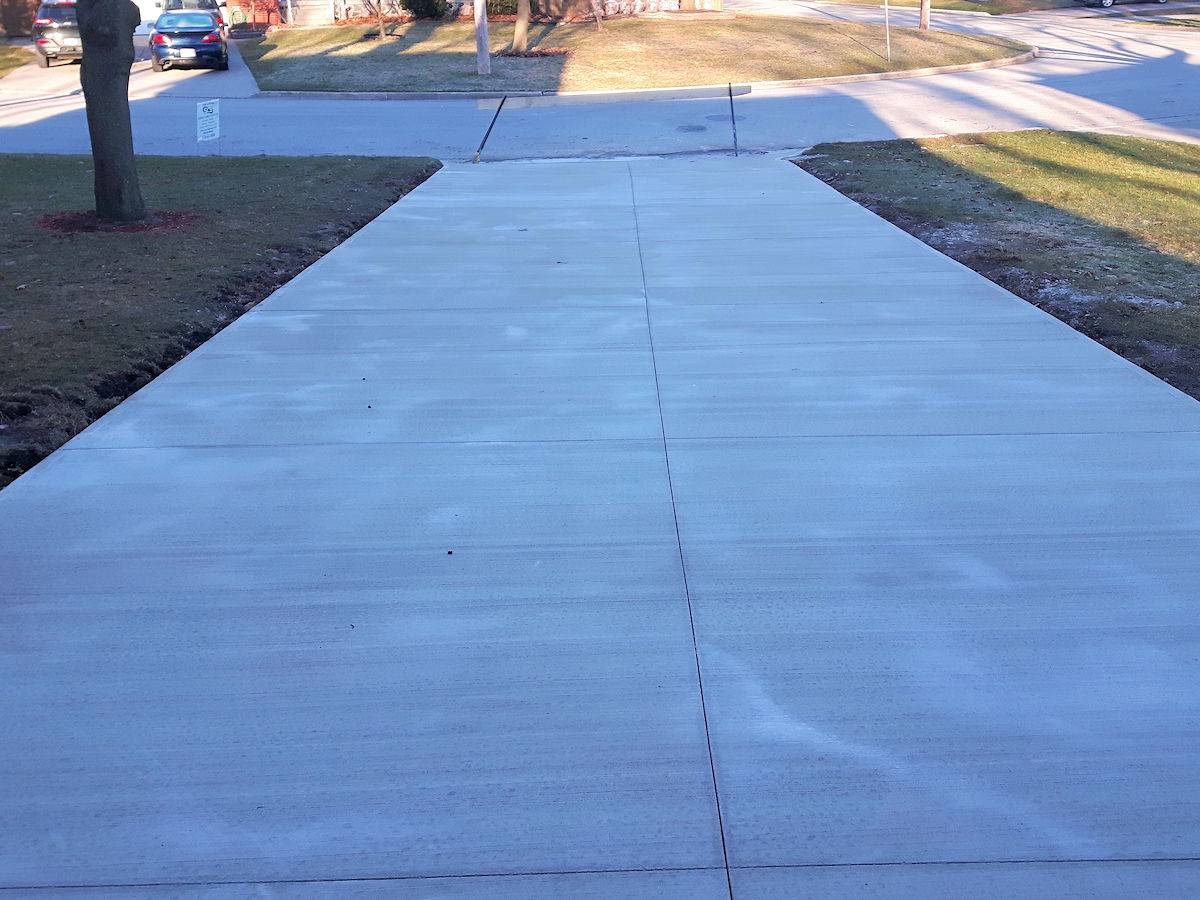 cement driveway 26