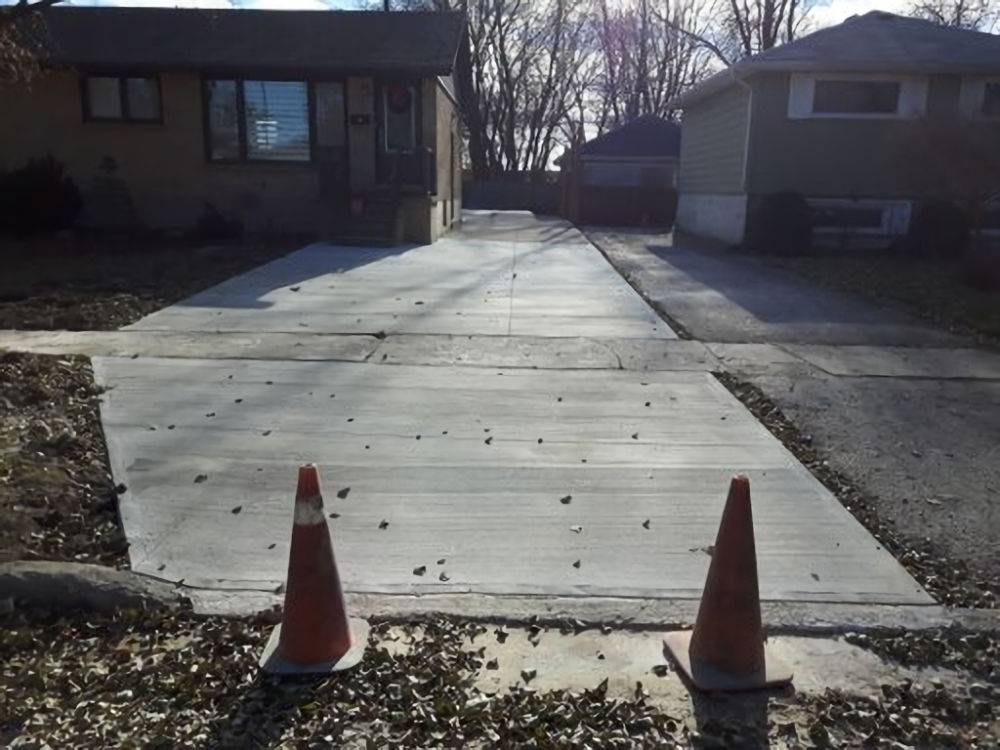 cement driveway 19