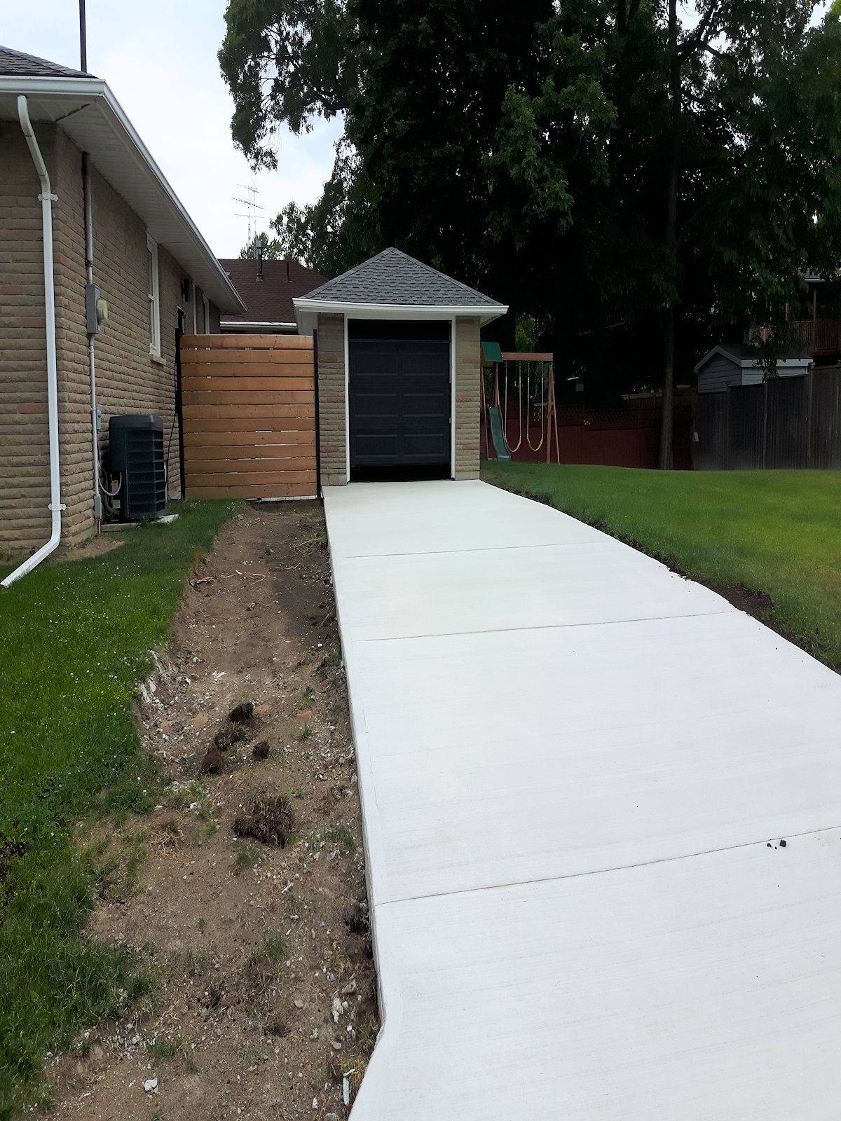 cement driveway 54